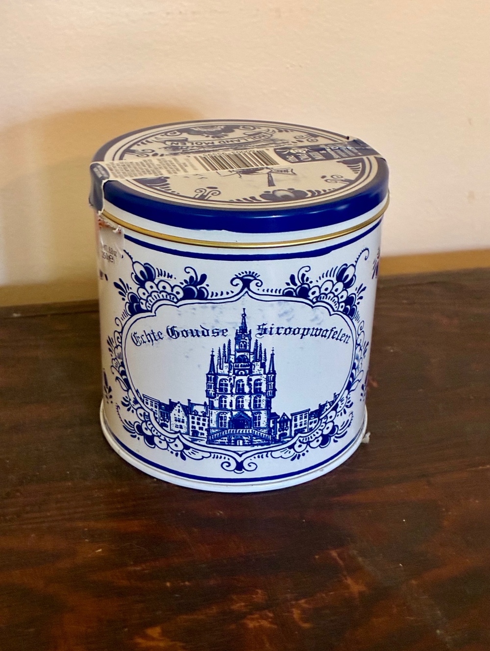 The Old Mill Stroopwafels Tin